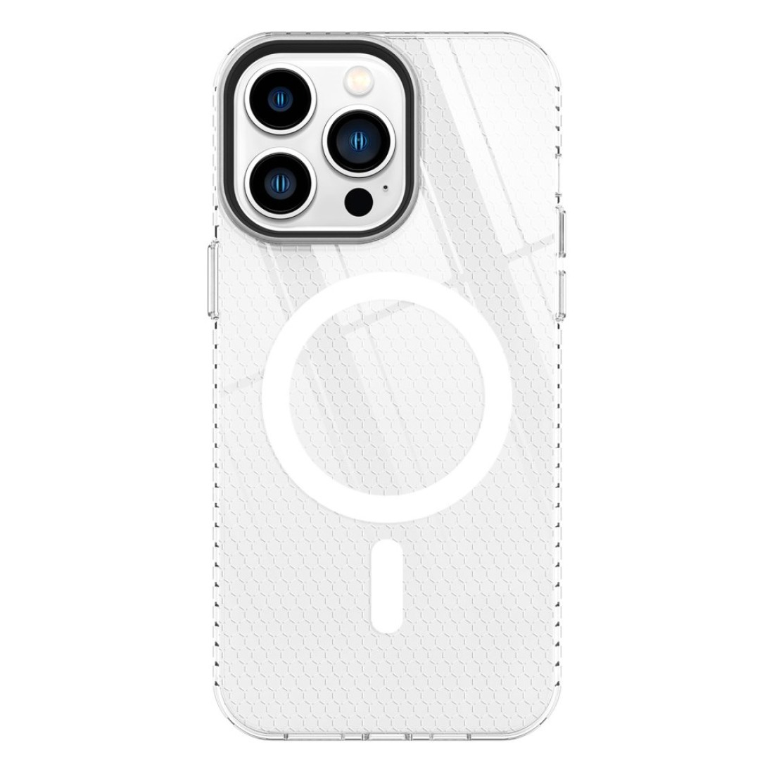  iPhone 13 Pro Max Kılıf Beta Magneticsafe Silikon - Şeffaf