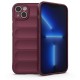  iPhone 15 Kılıf Optimum Silikon - Bordo