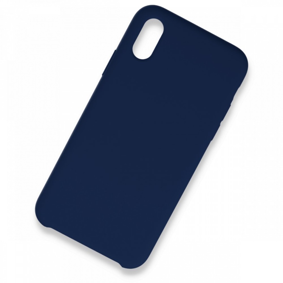  iPhone XS Max Kılıf Lansman Legant Silikon - Lacivert