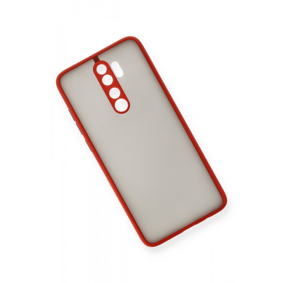  Xiaomi Redmi Note 8 Pro Kılıf Montreal Silikon Kapak - Kırmızı