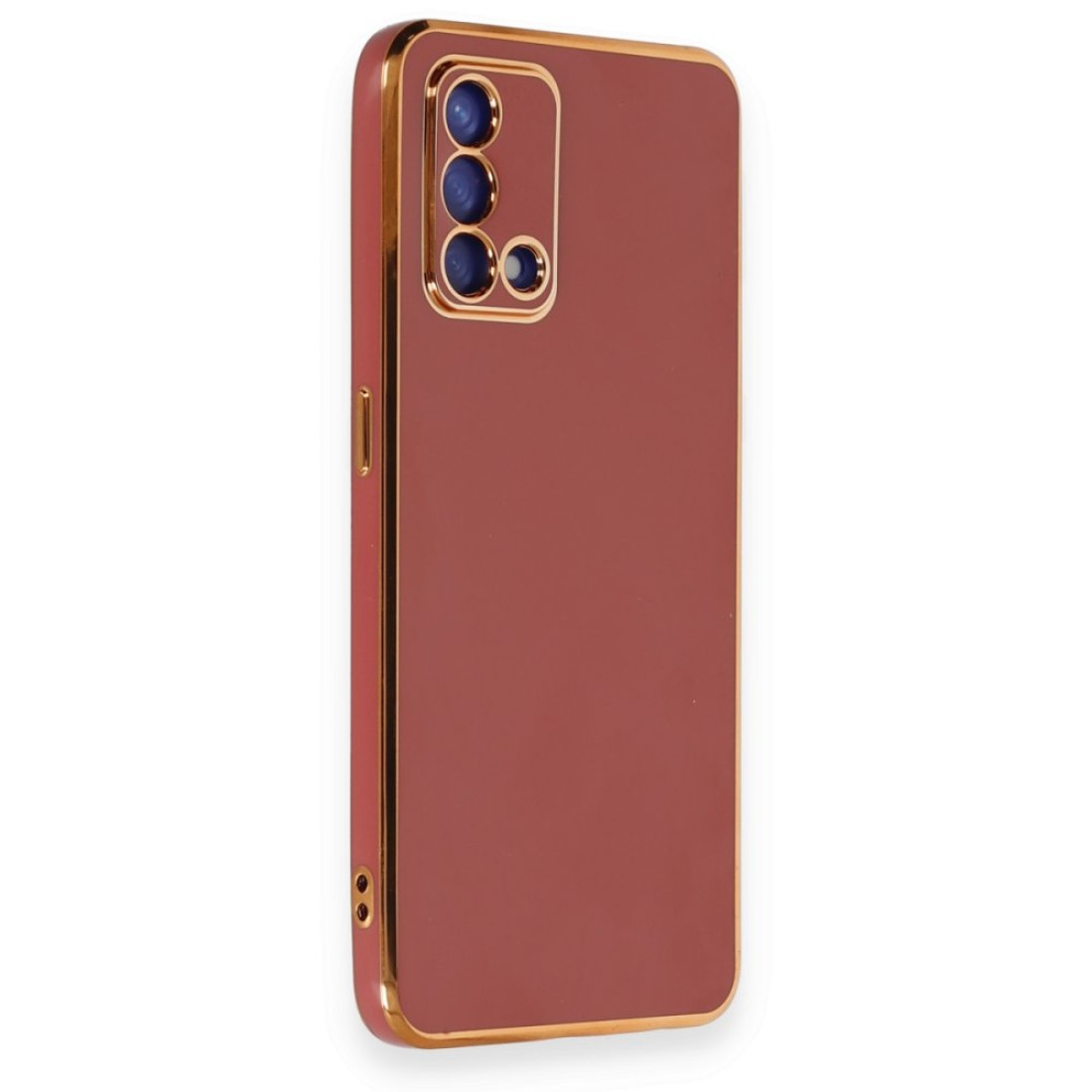  Oppo A74 4G Kılıf Volet Silikon - Kırmızı