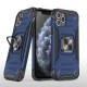  iPhone 11 Pro Kılıf Zegna Yüzüklü Silikon Kapak - Mavi