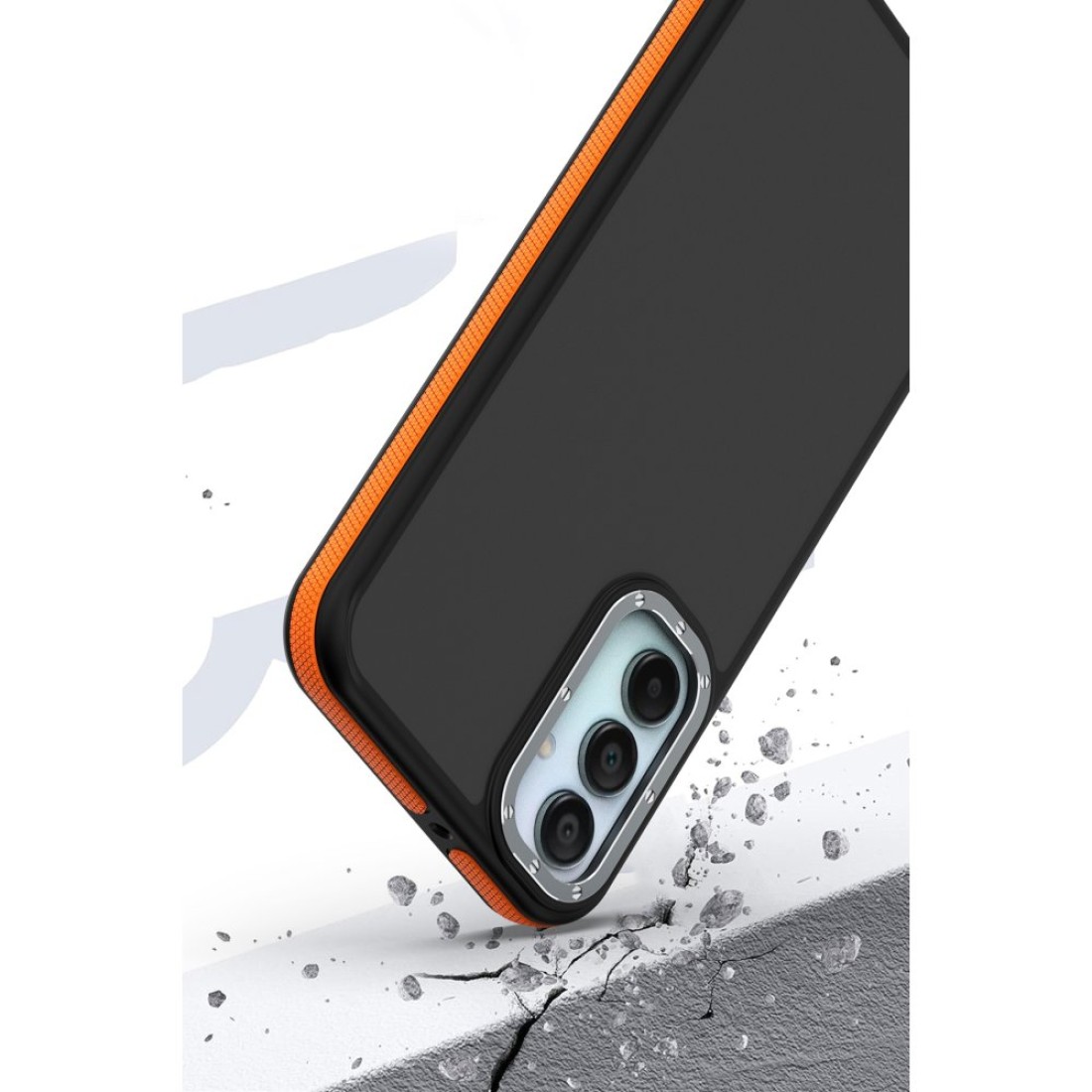  Samsung Galaxy A15 4G Harvel Kapak - Titan Gri