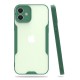 iPhone 12 Mini Kılıf Platin Silikon - Yeşil