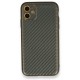  iPhone 12 Kılıf Coco Karbon Silikon - Füme