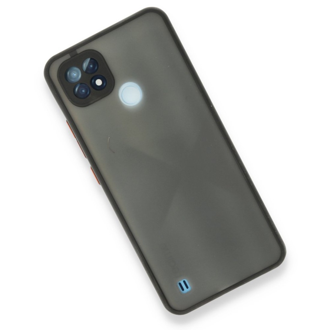 Realme C21 Kılıf Montreal Silikon Kapak - Siyah Realme C21 Kılıf Montreal Silikon Kapak - Siyah