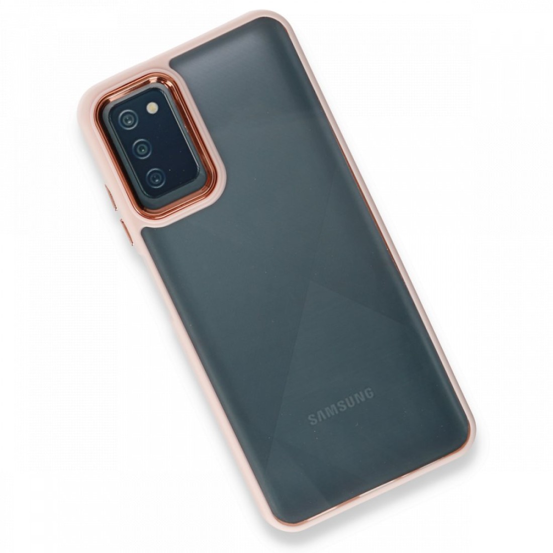  Samsung Galaxy A03S Kılıf Dora Kapak - Pudra