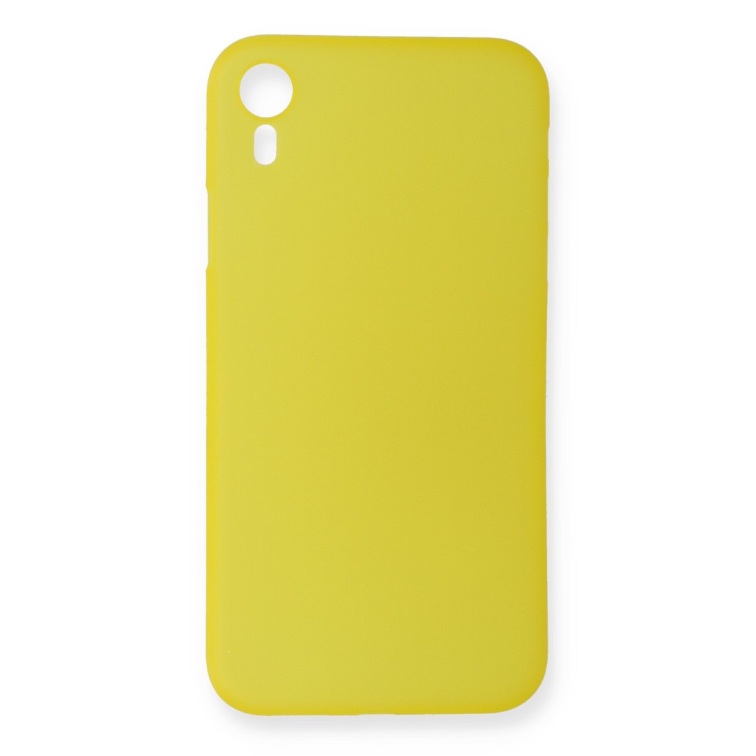  iPhone XR Kılıf PP Ultra İnce Kapak - Sarı
