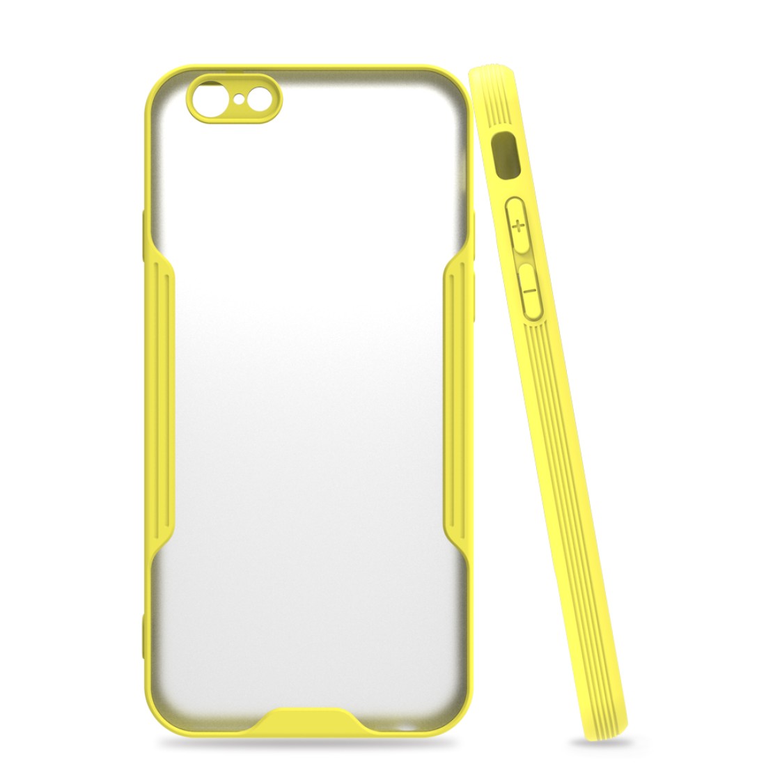  iPhone 6 Kılıf Platin Silikon - Sarı