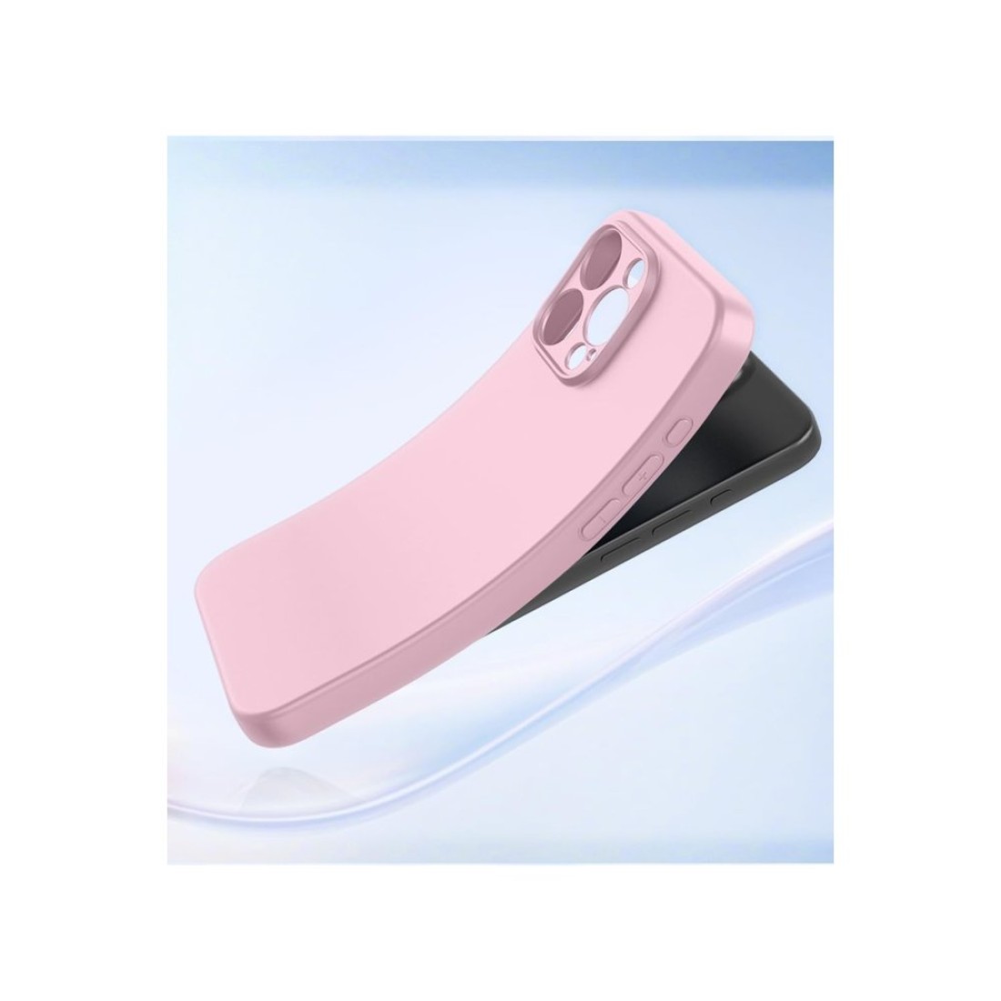  Oppo Reno 11F Kılıf First Silikon - Siyah