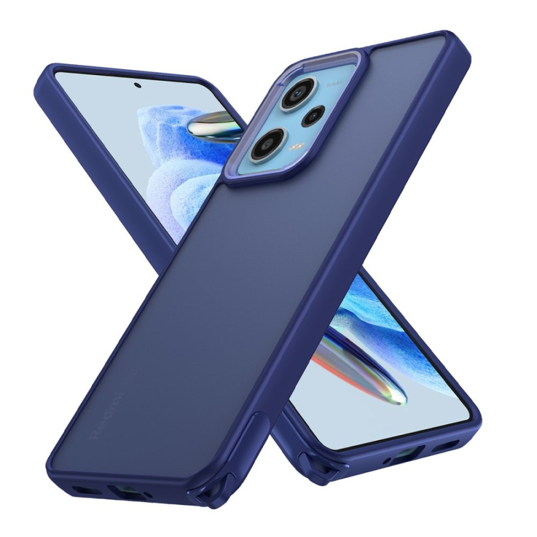  Xiaomi Redmi Note 12 Pro 5G Kılıf Elegant Kapak - Lacivert