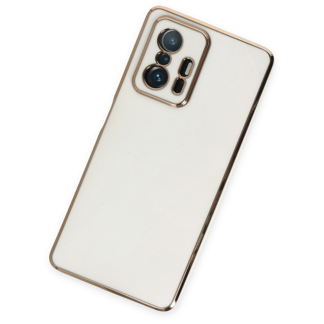  Xiaomi Mi 11T Kılıf Volet Silikon - Beyaz