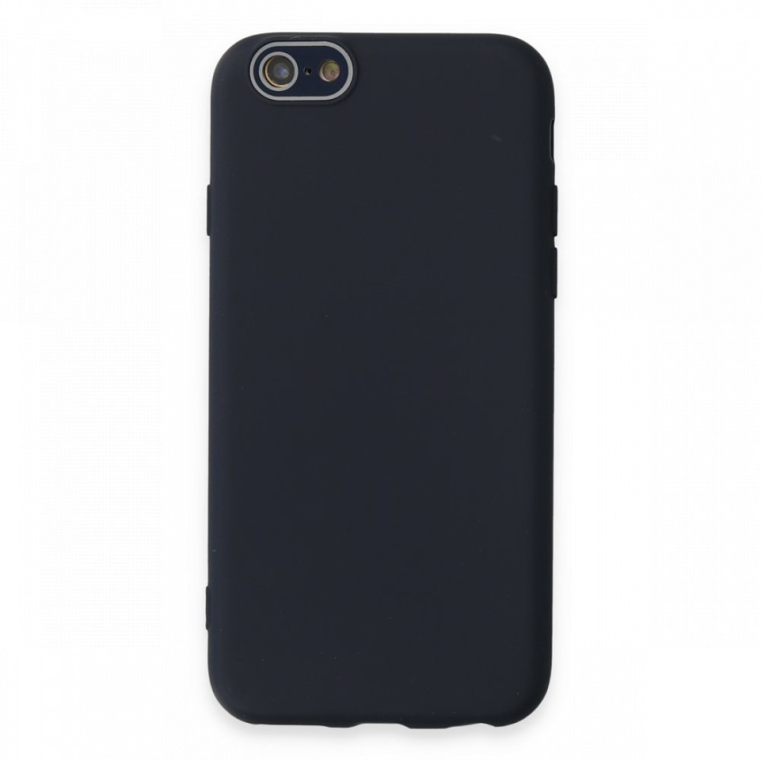  iPhone 6 Kılıf Lansman Glass Kapak - Lacivert