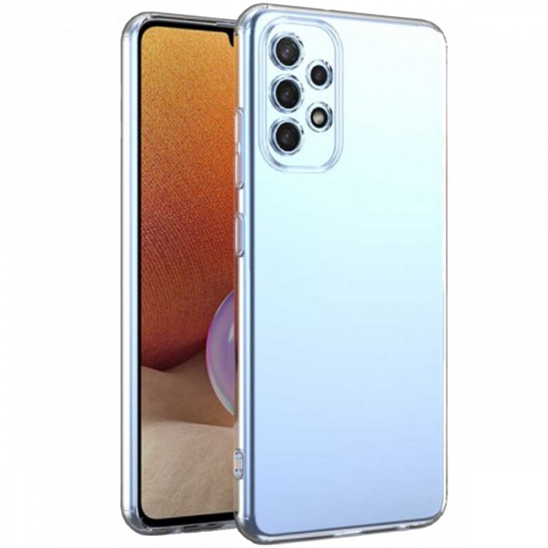  Samsung Galaxy A23 4G Kılıf Lüx Şeffaf Silikon