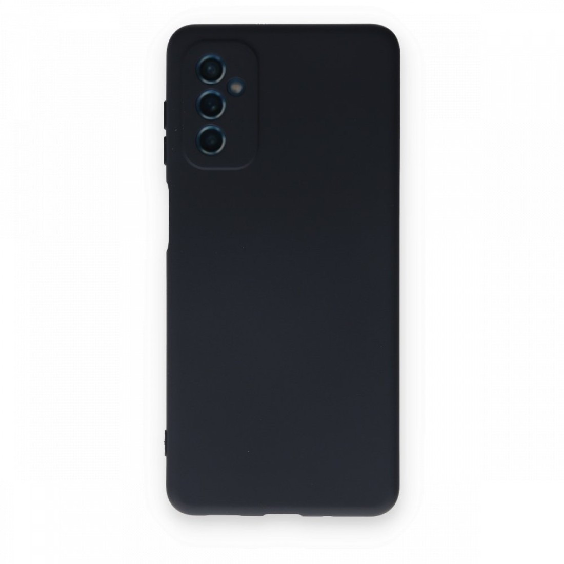  Samsung Galaxy M52 5G Kılıf Nano içi Kadife Silikon - Lacivert