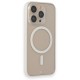  iPhone 13 Pro Max Kılıf Grand Magneticsafe Kapak - Beyaz