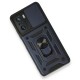 Xiaomi Redmi K40 Kılıf Pars Lens Yüzüklü Silikon - Lacivert Xiaomi Redmi K40 Kılıf Pars Lens Yüzüklü Silikon - Lacivert