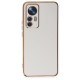  Xiaomi Mi 12T Pro Kılıf Volet Silikon - Beyaz