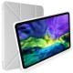  Samsung Galaxy T970 Tab S7 Plus 12.4 Kılıf Kalemlikli Mars Tablet Kılıfı - Gri