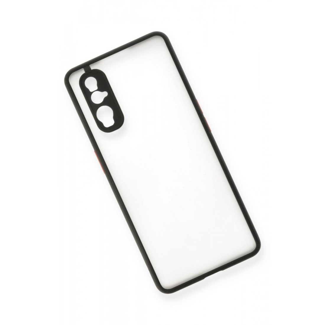  Oppo Find X2 Kılıf Montreal Silikon Kapak - Siyah