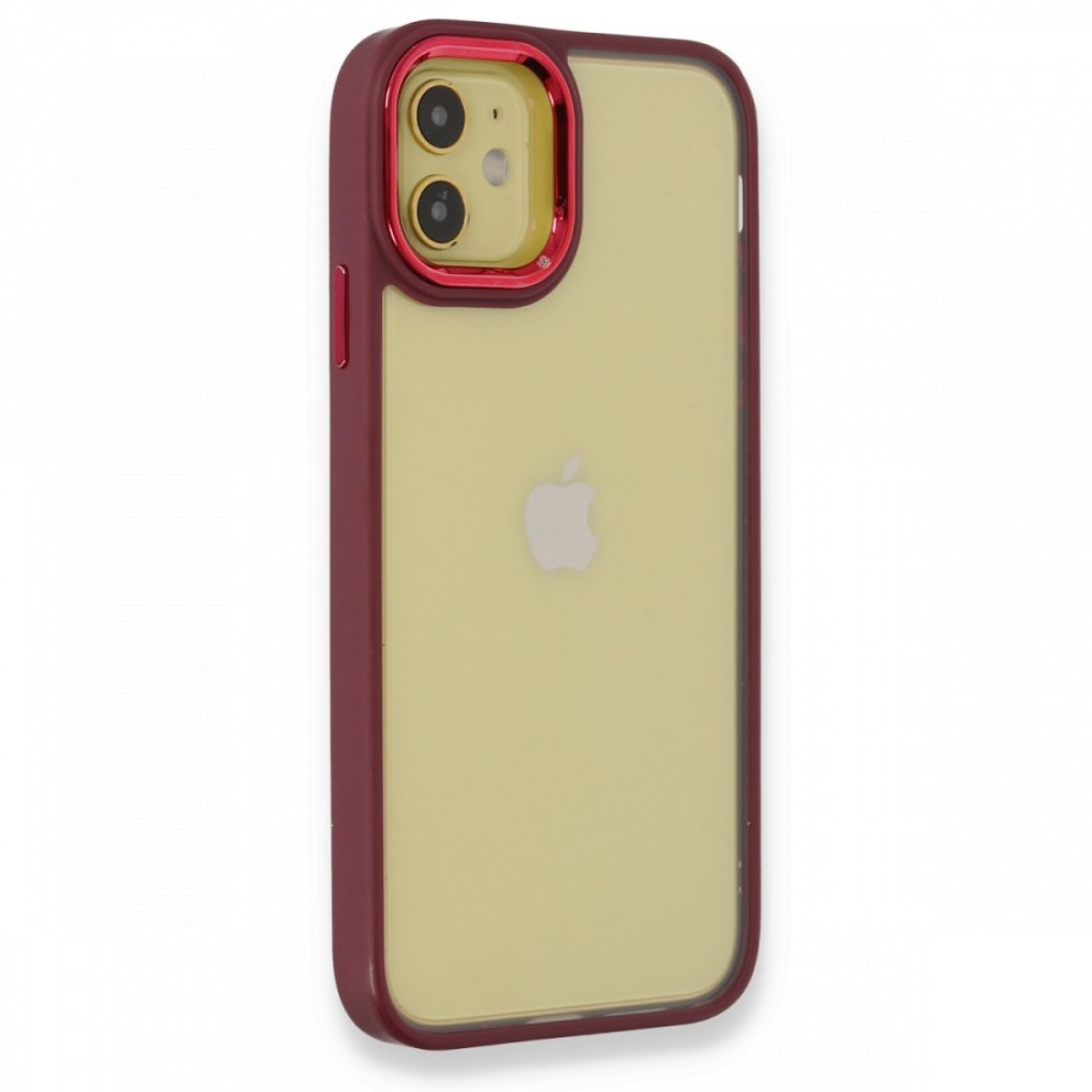  iPhone 12 Kılıf Dora Kapak - Kırmızı