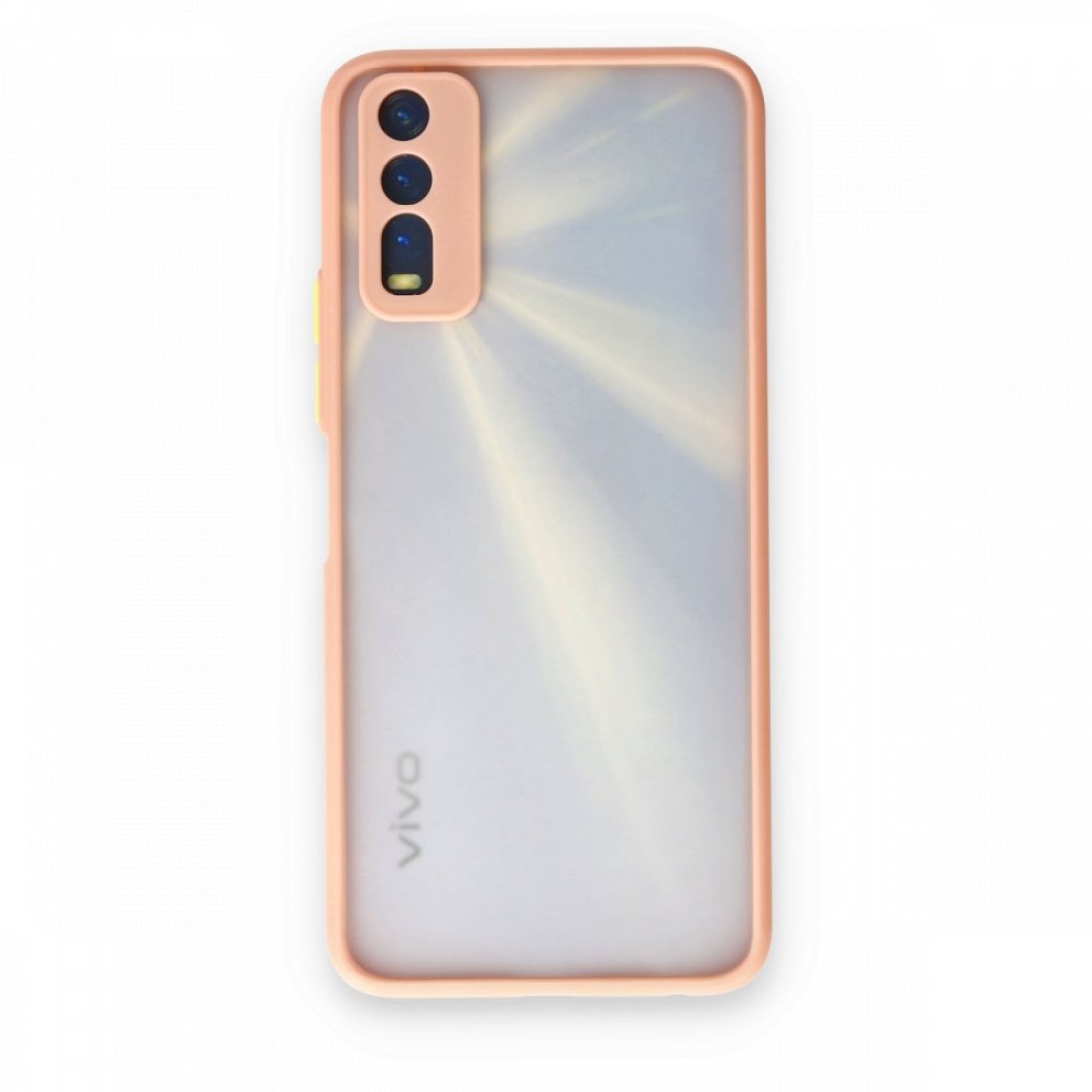  Vivo Y11S Kılıf Montreal Silikon Kapak - Pembe