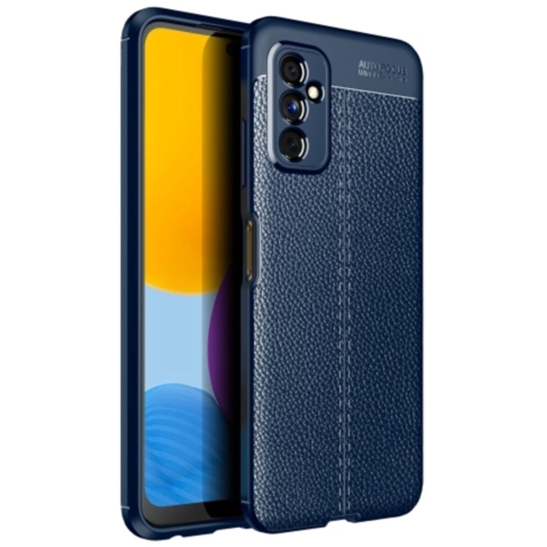 Samsung Galaxy M52 5G Kılıf Auto Focus Kapak - Lacivert Samsung Galaxy M52 5G Kılıf Auto Focus Kapak - Lacivert