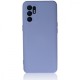  Oppo Reno 6 Kılıf Nano içi Kadife Silikon - Lila
