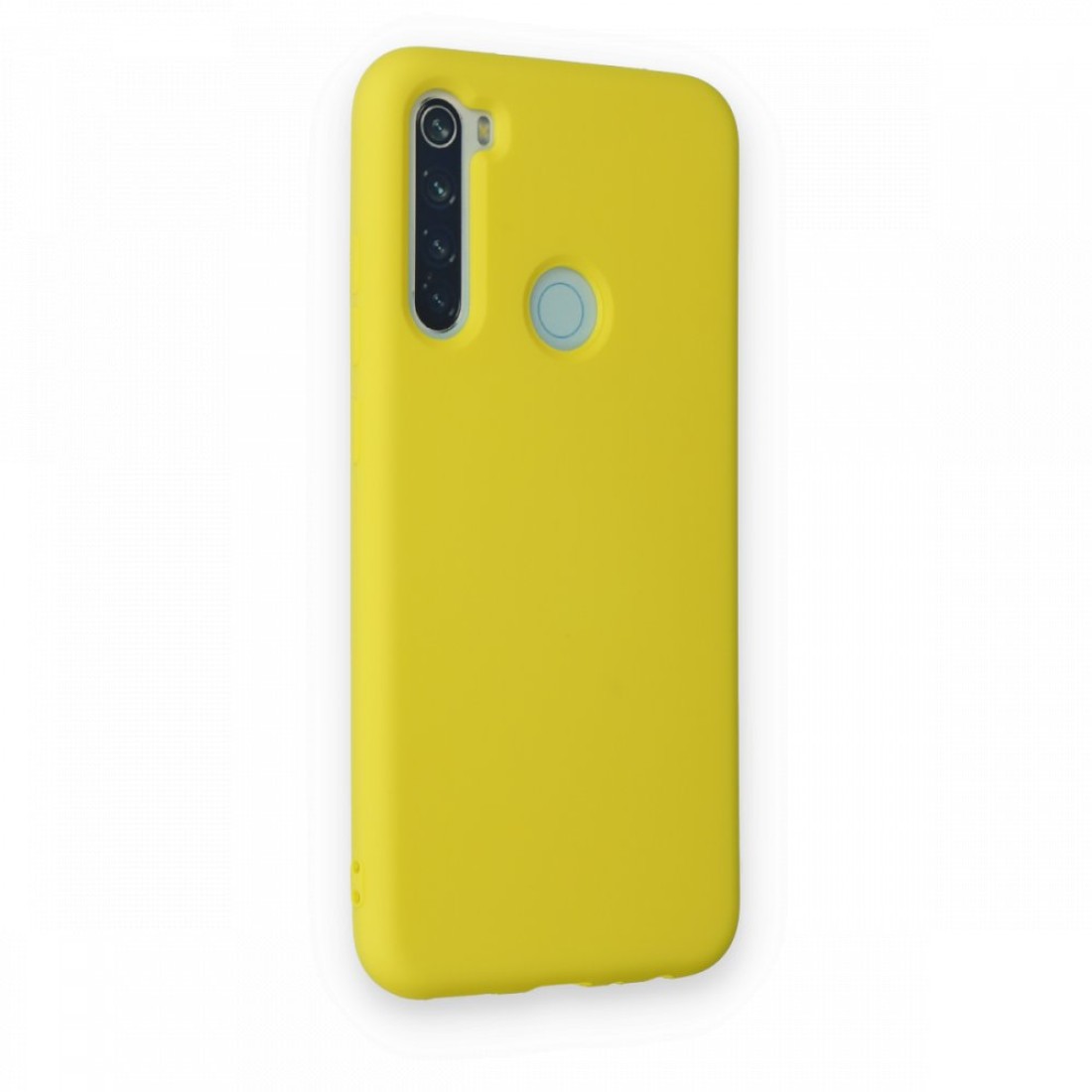 Xiaomi Redmi Note 8 Kılıf Nano içi Kadife Silikon - Sarı Xiaomi Redmi Note 8 Kılıf Nano içi Kadife Silikon - Sarı