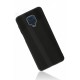  Xiaomi Redmi Note 9S Kılıf Glass Kapak - Siyah