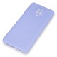  Xiaomi Redmi Note 9S Kılıf Nano içi Kadife Silikon - Lila