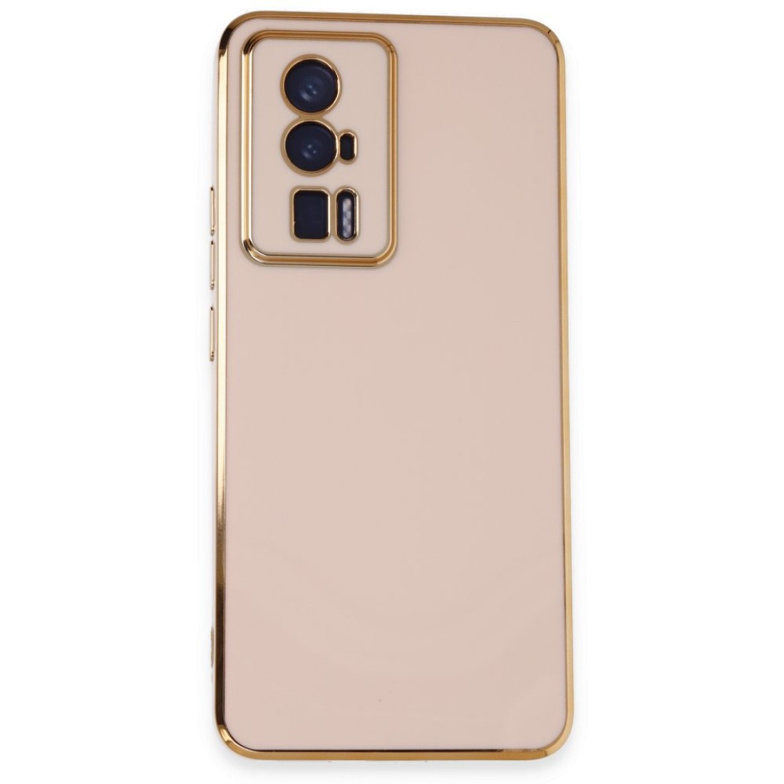  Xiaomi Poco F5 Pro Kılıf Volet Silikon - Pembe