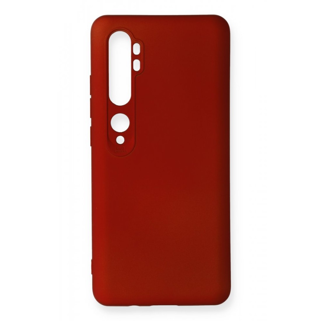  Xiaomi Mi Note 10 Kılıf First Silikon - Bordo