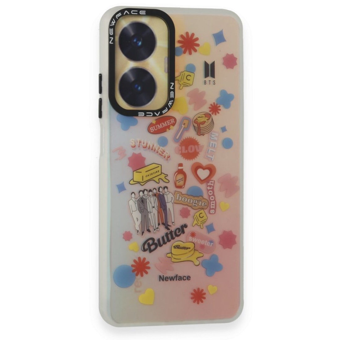  Realme C55 Kılıf Estoril Desenli Kapak - Estoril - 16