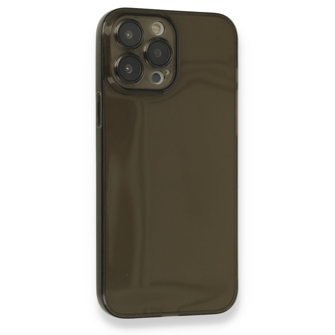 iPhone 13 Pro Max Kılıf Fly Lens Silikon - Siyah