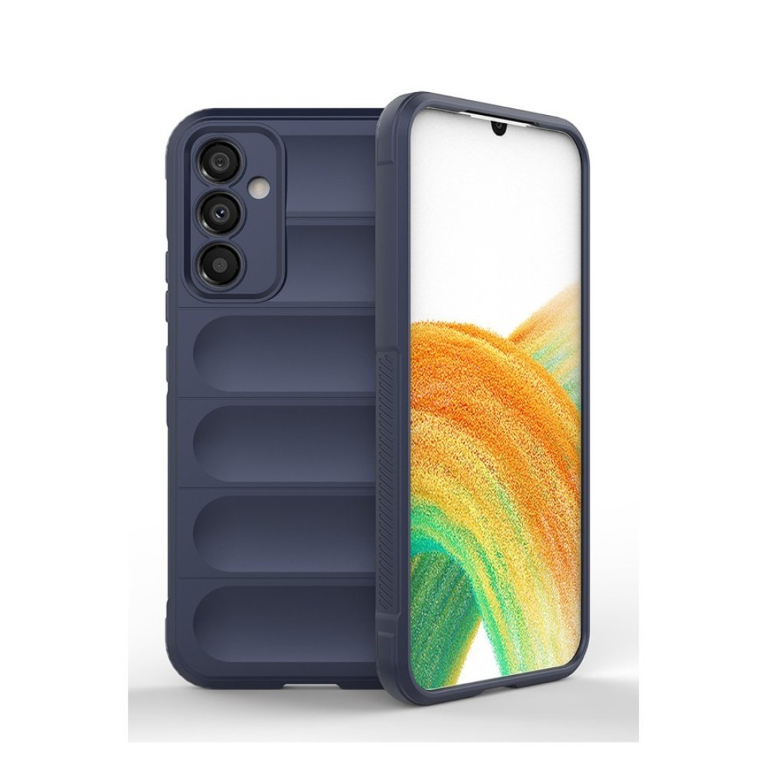 Samsung Galaxy A16 5G Kılıf Optimum Silikon - Lacivert