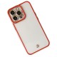 iPhone 13 Pro Max Kılıf Liva Lens Silikon - Kırmızı iPhone 13 Pro Max Kılıf Liva Lens Silikon - Kırmızı