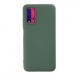  Xiaomi Redmi 9T Kılıf Nano içi Kadife Silikon - Koyu Yeşil
