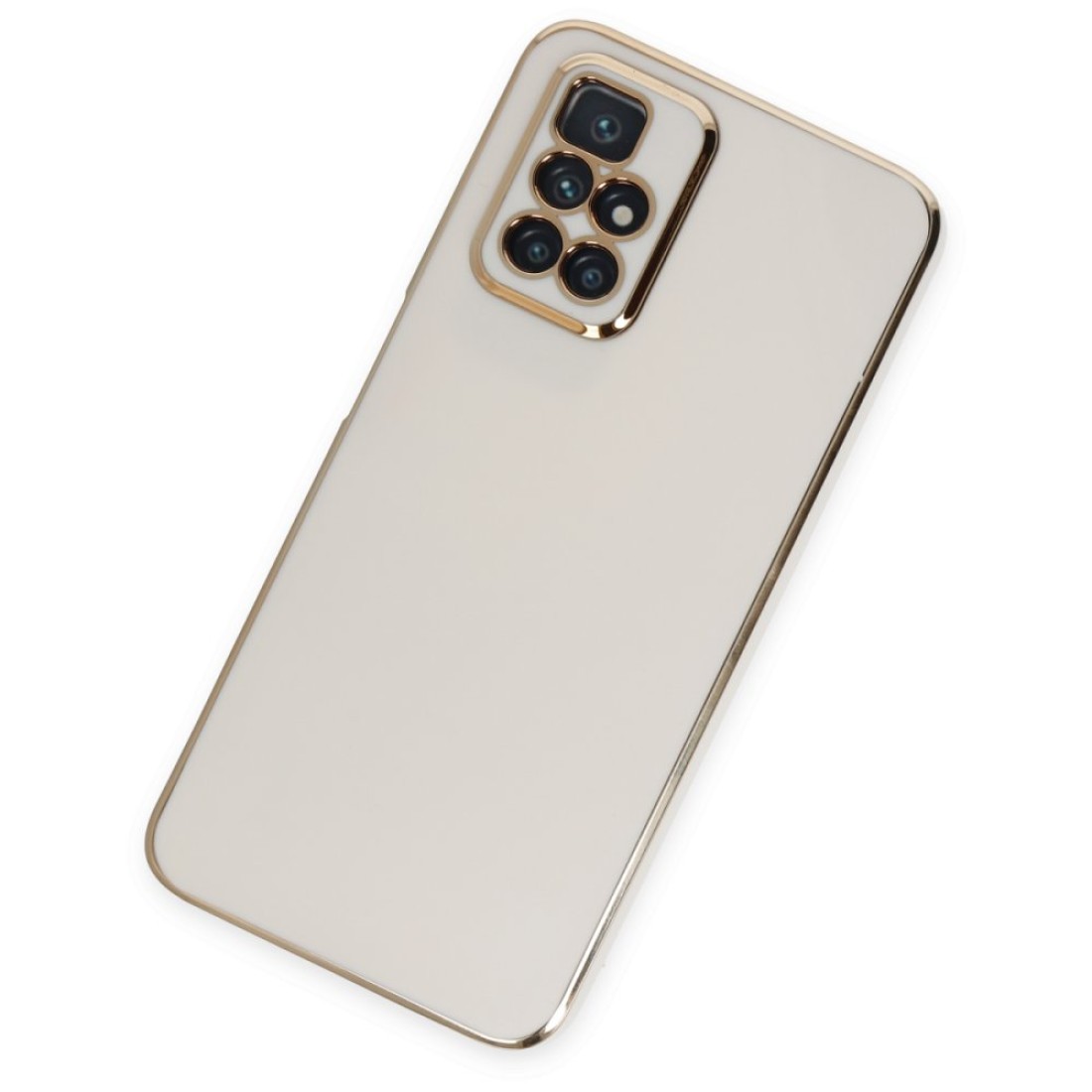  Xiaomi Redmi 10 2022 Kılıf Volet Silikon - Beyaz