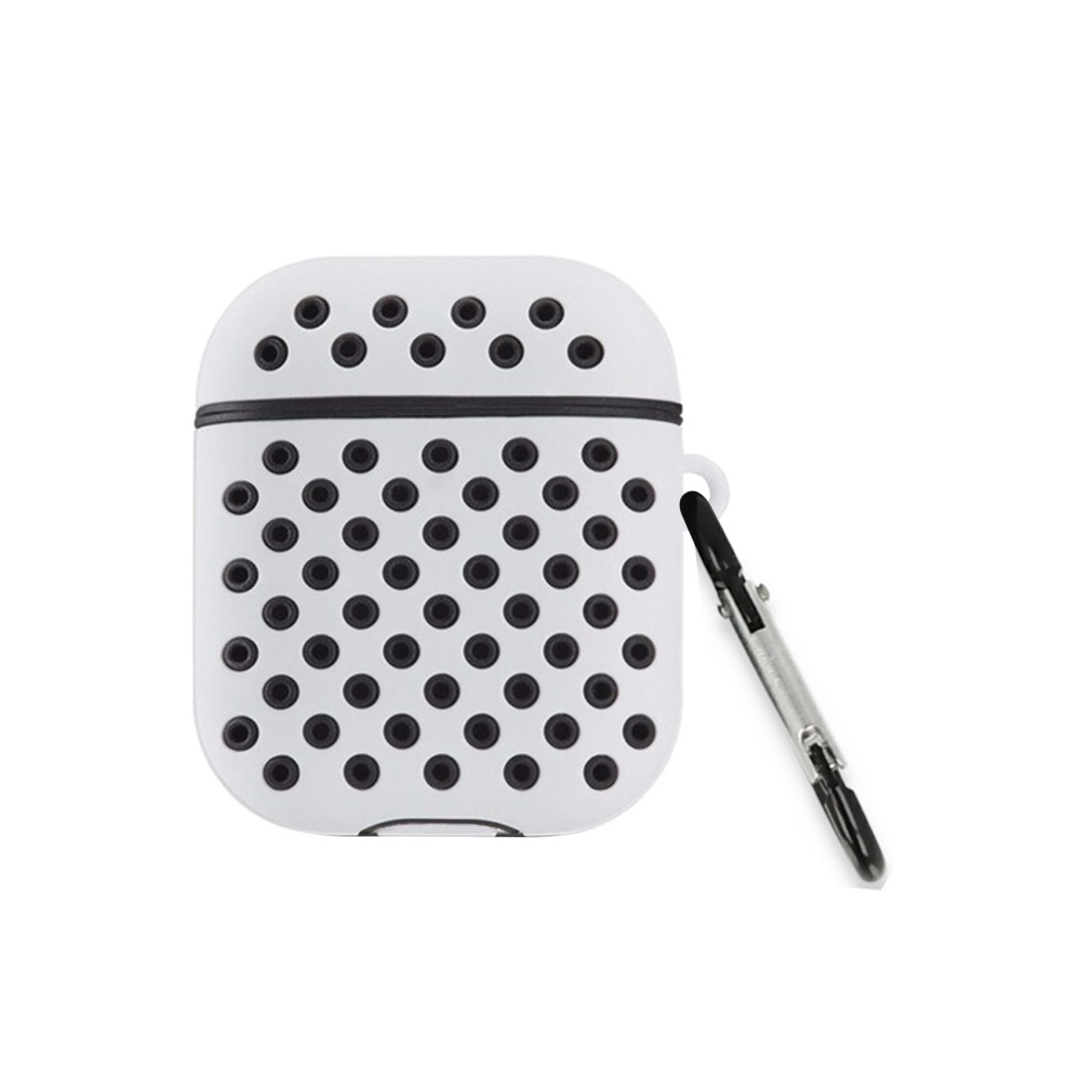 Airpods (1.nesil) Spor Delikli Kılıf - Gri-Siyah Airpods (1.nesil) Spor Delikli Kılıf - Gri-Siyah
