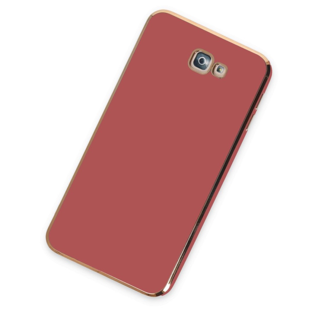  Samsung Galaxy J7 Prime Kılıf Volet Silikon - Kırmızı
