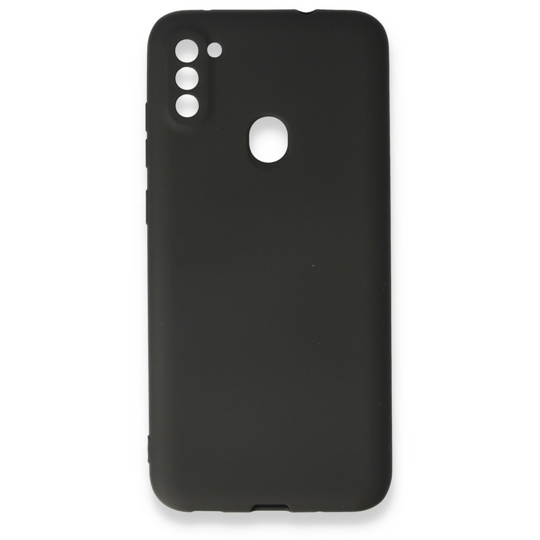Samsung Galaxy M11 Kılıf First Silikon - Siyah Samsung Galaxy M11 Kılıf First Silikon - Siyah