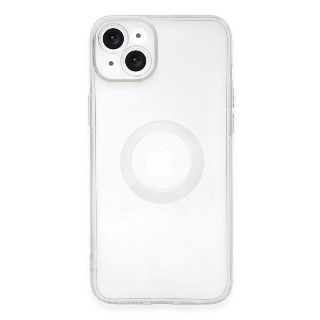  iPhone 14 Plus Kılıf Santa Lens Silikon - Şeffaf