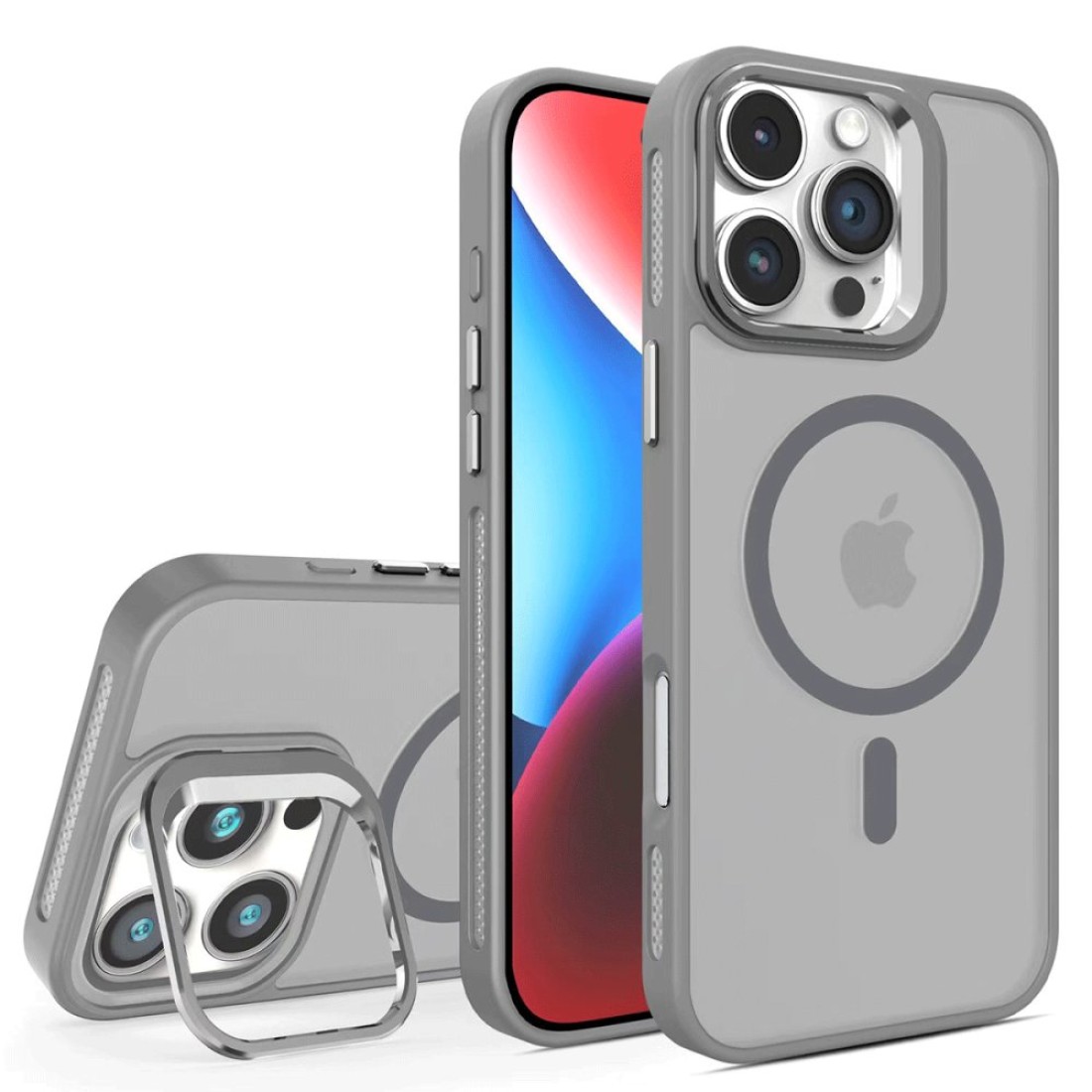 Joko iPhone 16 Pro Flet Lens Magsafe Kapak - Gri