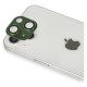  iPhone 13 Mini Pers Alüminyum Kamera Lens - Yeşil
