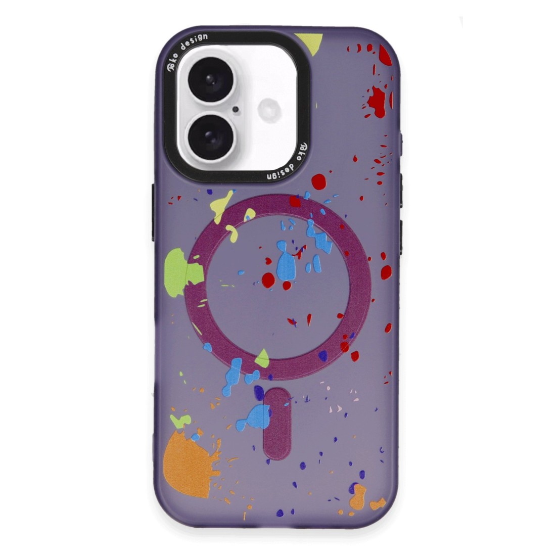 Joko iPhone 16 Colorful Magsafe Kapak - Derin Mor Joko iPhone 16 Colorful Magsafe Kapak - Derin Mor