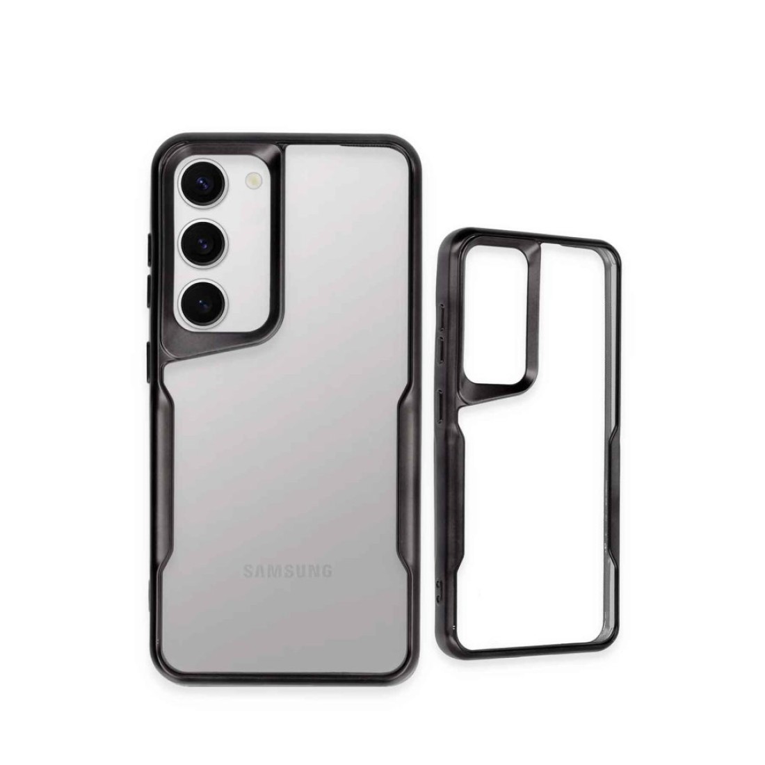 Samsung Galaxy S23 Kılıf Boyi Silikon Kapak - Derin Mor