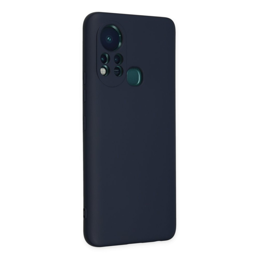  İnfinix Hot 11s Kılıf Nano içi Kadife Silikon - Lacivert