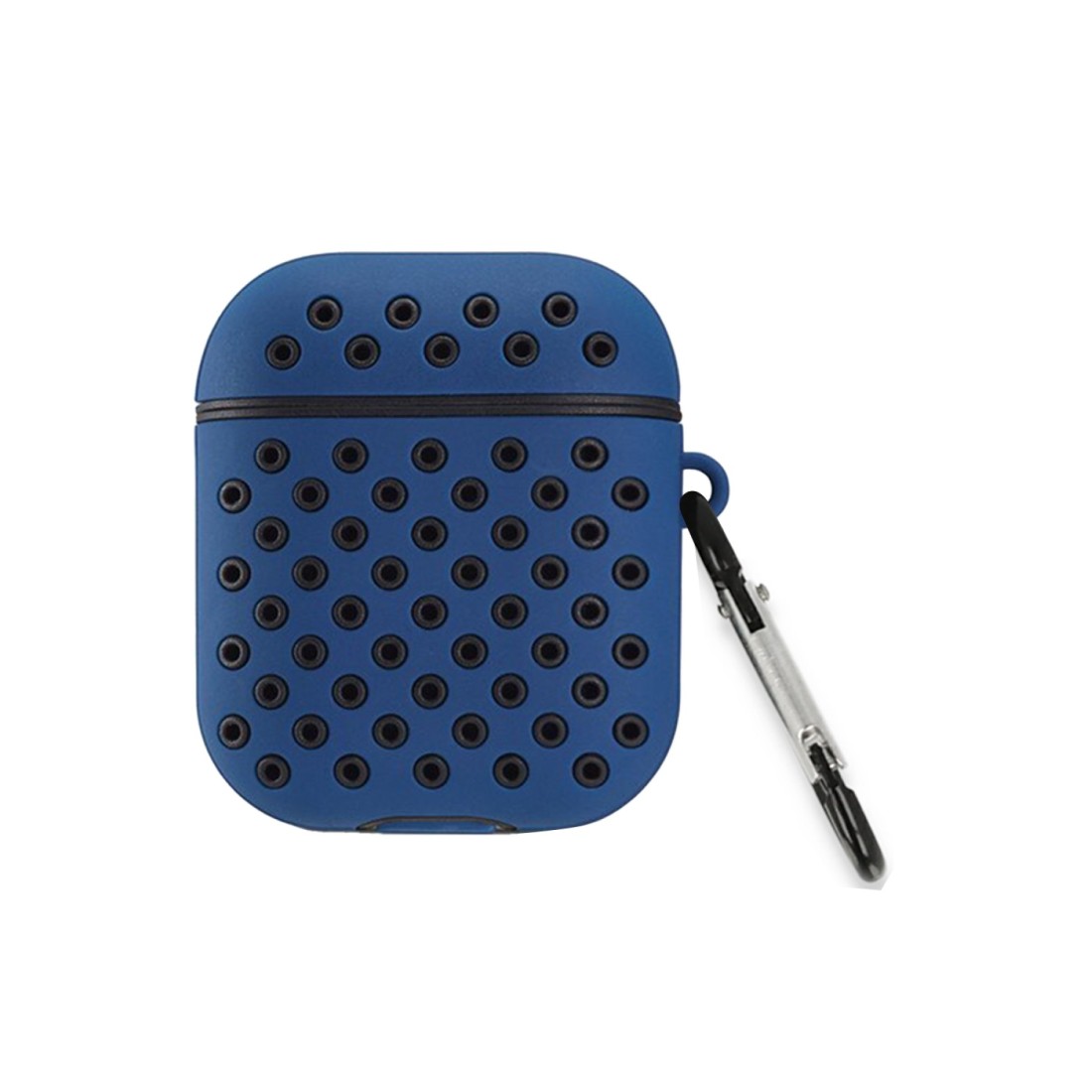  Airpods (1.nesil) Spor Delikli Kılıf - Lacivert-Siyah