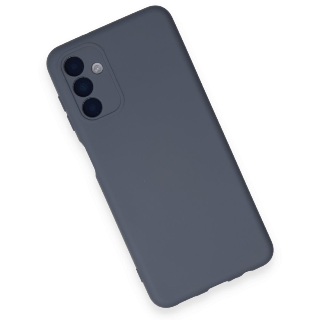  Samsung Galaxy A14 4G Kılıf Nano içi Kadife Silikon - Gri